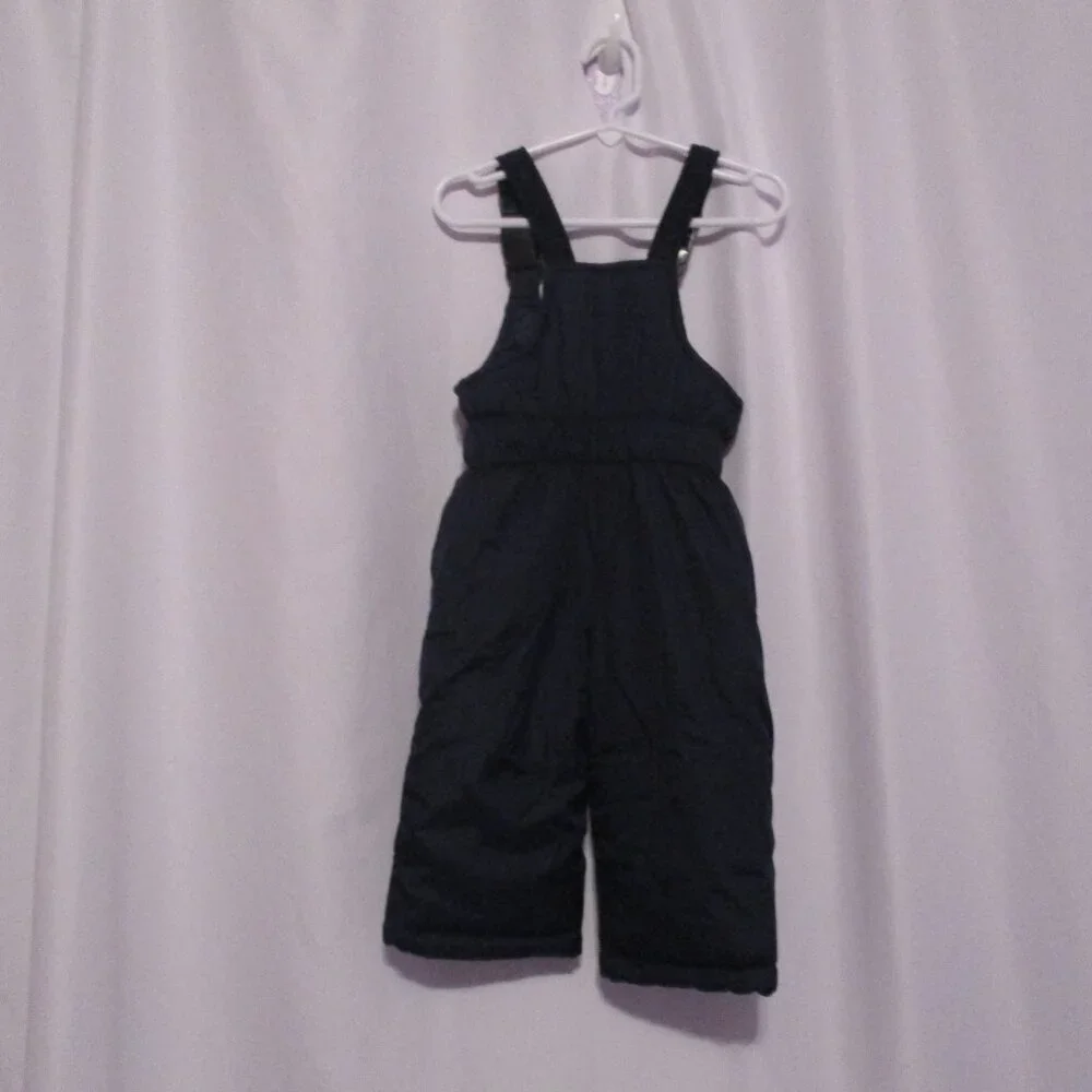 OshKosh Bgosh Snow Bib Pants Infant 12M Navy Insulated Winter Overalls